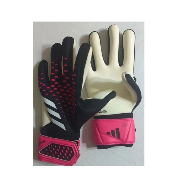 Adidas HN7993 Size 9 Predator GL Soccer Goalie Goalkeeper Gloves Negative Cut - Picture 9 of 11